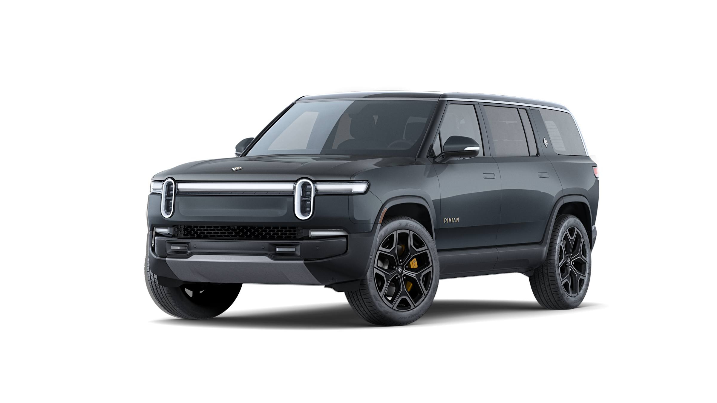 Rivian R1S front three-quarter view — eligible for up to $3,000 Costco discount